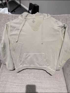 Sonoma Sage Green Hooded Pullover